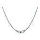 Cadena Collar Box Cubo Unisex Plata Italy 925 60cm X 2mm