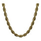 Cadena Torsal Hombre Chapa De Oro 14k Calidad Premium De 6mm