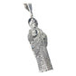 Dije Medalla San Judas Tadeo Mediano Zirconias Plata Ley 925