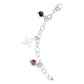 Pulsera Ajustable Nudo Bruja Ojo Turco Colgante Plata S925