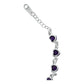 Pulsera Corazones Zirconias Amor Mujer Regalo Plata 925