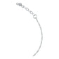 Pulsera Nudo De Bruja Ajustable Bolitas Figaro 3x1 Plata 925
