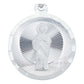 Dije Medalla Diamantada San Judas Tadeo Plata 925 2.3 Cm