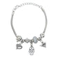Pack 3 Pulseras Ajustable Charms Cadena Serpiente Mujer