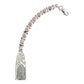Pulsera Ajustable Placa Virgen Guadalupe Zirconias Plata 925