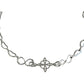 Pulsera Ajustable Nudo De Bruja Triqueta Ojo Turco Plata 925