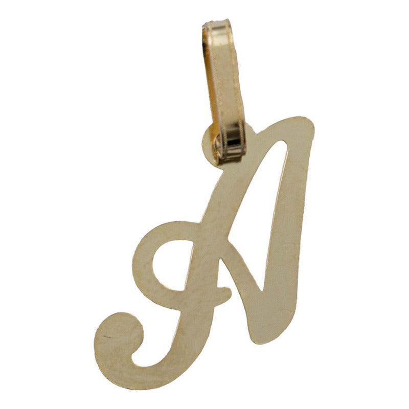 Dije Medalla Inicial Amor Regalo Mujer + Cadena Oro 10k