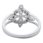 Anillo Nudo De Bruja Celta Zirconias Mujer Regalo Plata S925