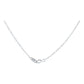 Cadena Tejido Fígaro 3x1 Plata Solida Ley 925 45cm X 0.1cm