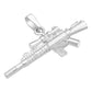 Joyaris Dije Arma Larga Mira Plata 925 Hombre 40mm Plateado