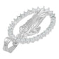Dije San Judas Liso Borde Zirconias Hombre Plata 925 3.7 Cm