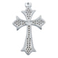 Dije Cruz Chica Zirconias Hombre Mujer Regalo Plata 925