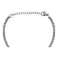 Pulsera Nudo Bruja Celta Acero Inoxidable Amuleto Protección Plateado 6 Cm 18 Cm