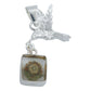 Collar Colibri Girasol Encapsulado Amor Regalo Plata 925
