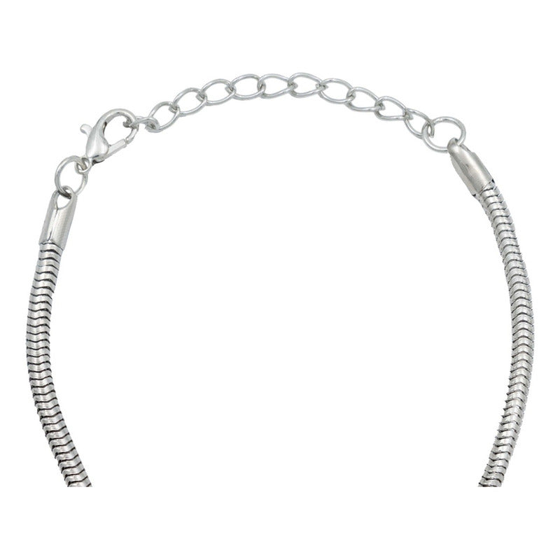 Pulsera Ajustable Charms Cadena Serpiente Regalo Mujer