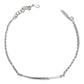 Pulsera Esclava Placa Rolo San Judas Tadeo Plata Solida S925
