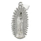 Dije Grande Virgen De Guadalupe Zirconias Plata 925