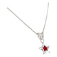 Juego Estrella Piedra Amor Regalo Mujer Promesa Plata 925