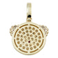 Dije Hombre Payaso Hiphop Piedra+ Cadena Regalo Chapa Oro14k