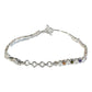 Pulsera Nudo De Bruja Con Zirconias De Colores En Plata S925