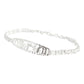 Pulsera Ajustable De La Suerte Con Zirconias En Plata 925
