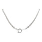 Collar Cadena Tejido Torzal Plata Fina Ley 925 55 Cm X 2 Mm