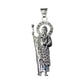 Dije Medalla San Judas Tadeo Zirconias Plata Solida Ley 925