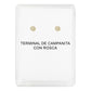 Arete Broquel Rombo Grande Mujer Cadena Zirconia Oro 10k