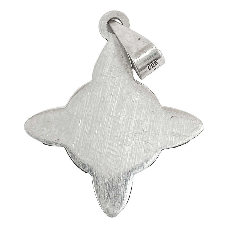 Dije Nudo De Bruja Amuleto Celta Laser Pavonado Plata 925
