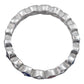 Anillo Ojo Truco Chico Curumbela Completa Zirconia Plata 925