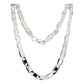 Cadena Gruesa Hombre Mujer Plata 925 Marinera 70 Cm X 6 Mm