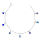 Pulsera Ojo Turco Suerte Colores Regalo Mujer Plata Ley 925