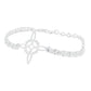 Pulsera Nudo De Bruja Con Zirconias De Colores En Plata S925