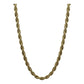 Cadena Torsal Hombre Chapa De Oro 14k Calidad Premium 7 Mm