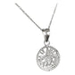 Dije Medalla Tetragramaton Diamantada +cadena Plata Ley S925 Blanco Cartier