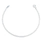 Pulsera Marinera Abierta Lisa Regalo Mujer Plata 925 2 Mm