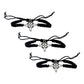 Pack 3 Piezas Pulseras Nudo De Bruja Artesanal Tejido Hilo