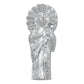 Dije Chico San Judas Liso Zirconia Plata Ley 925 4.5 Cm