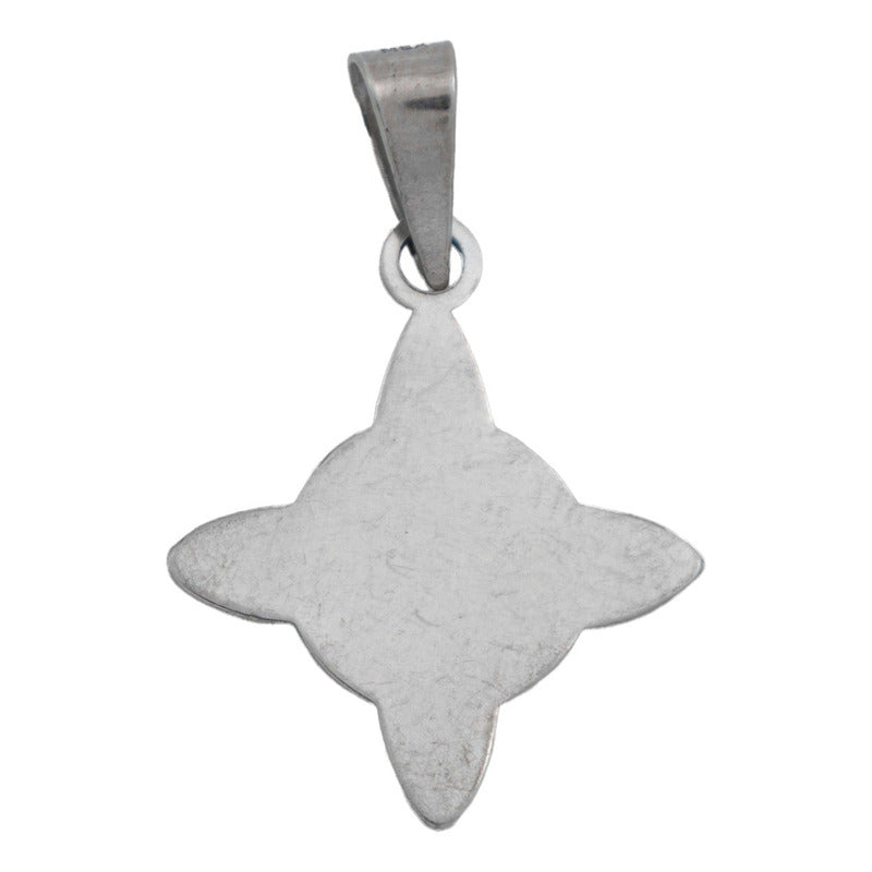 Dije Nudo De Bruja Celta Laser Contorno Mujer Plata 925 Plateado