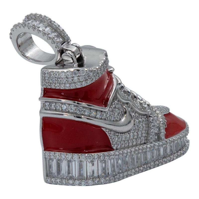Dije Tenis De Plata Italy 925 Rodizada Zirconia Zuisa Baguet