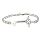 Pulsera Nudo De Bruja Con Zirconias De Colores En Plata S925