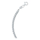 Pulsera De Tenis Zirconias Regalo Mujer Plata 925 3 Mm