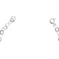 Pulsera Ajustable Con Medallas De San Benito Plata Ley S925