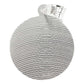 Medalla Diamantada San Judas Tadeo Plata Ley 925 2 Cm