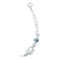 Pulsera Ajustable Suerte Ojo Turco Regalo Dama Plata Ley925
