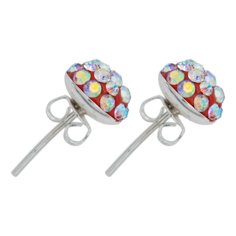 Colibri Dije Aretes Cadena Piedras Conjunto Grande Plata 925