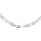 Cadena Gruesa Hombre Mujer Plata 925 Marinera 55 Cm X 5 Mm