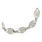 Pulsera San Benito Pequeña Medalla Plata Pura Solida Ley 925