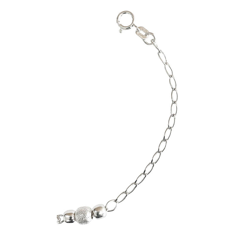 Pulsera Ajustable Nudo De Bruja Piedras Plata Ley 925