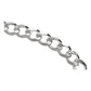 Cadena Cubana Barbada Plata 925 Hombre Mujer 60 Cm X 4 Mm